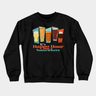 Happy Hour Crewneck Sweatshirt